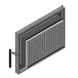 Dveře topeniště 2 KV B 2G 66. 50. 01 (B) 